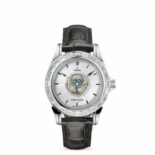 Omega De Ville Tourbillon White Gold / Baguette 5924.30.32 (59243032)